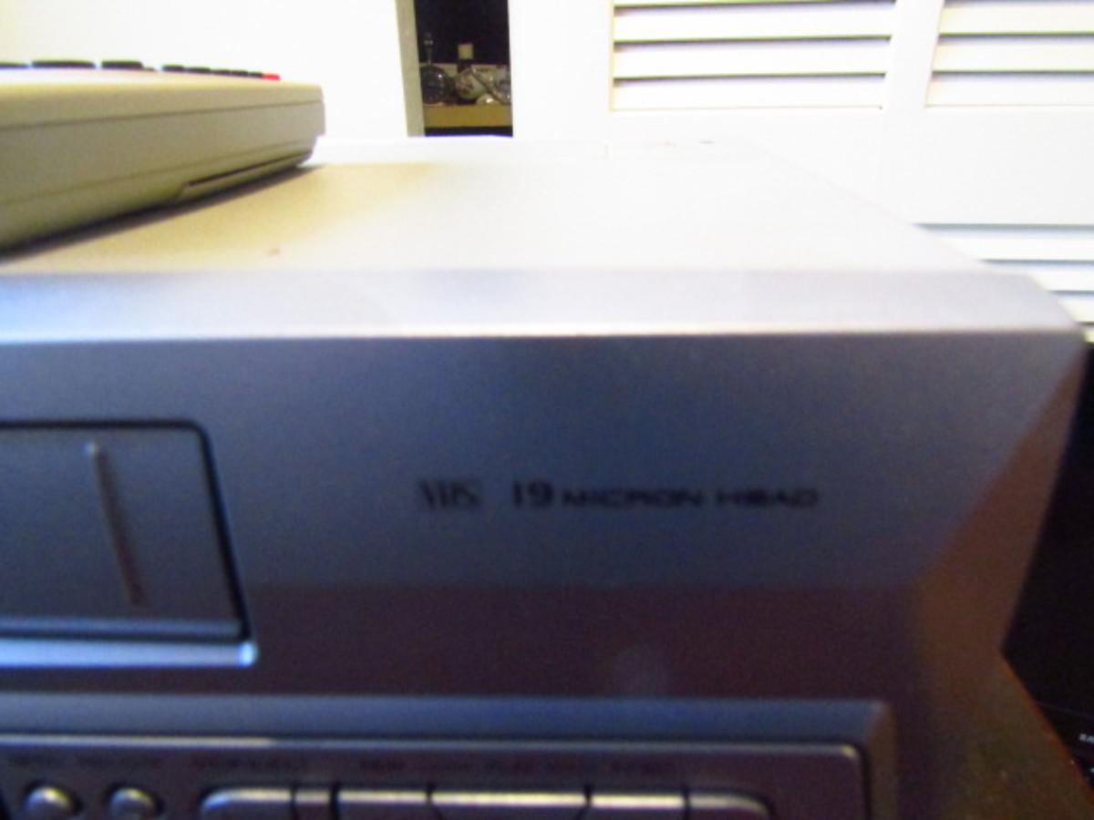 Presidian VHS Player with Remote and RadioShack VHS Rewinder