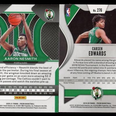 BOSTON CELTICS ROOKIE LOT NESMITH / EDWARDS