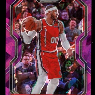 CARMELO ANTHONY PINK ICE PRIZM