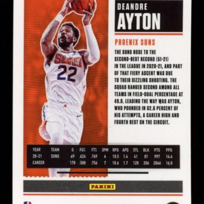 DEANDRE AYTON CONTENDERS SILVER