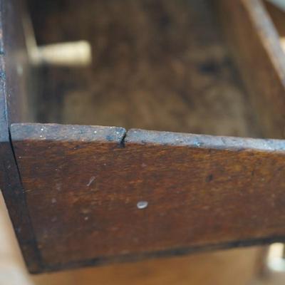 ANTIQUE BAIL HANDLED PANTRY BOX /PRIMITIVE HANGING CANDLE HOLDER/ TIN HANDLED BASKET