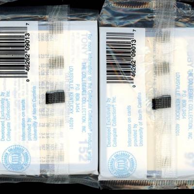 1989 UNC BASKETBALL PACKS JORDAN COLLEGE CARDS