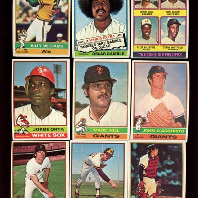 1975 topps baseball lot