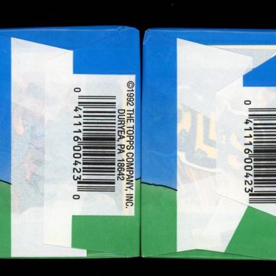 1992 Topps Trash Can Trolls Trading Card Packs Factory Sealed ~ Unopened