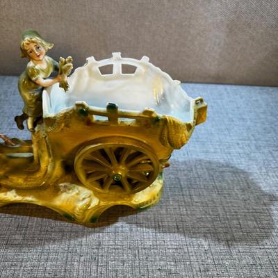 Art Nouveau Conte and Boehme Fish Monger Cart 