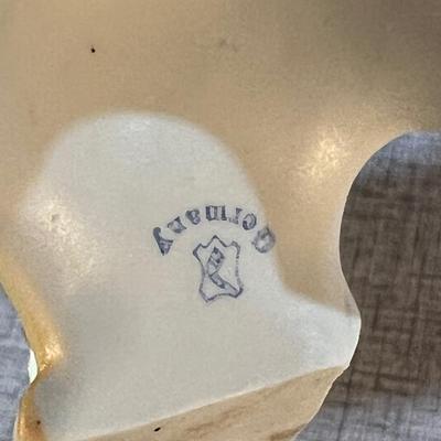 BEAUTIFUL Saxony Art Nouveau Pair of Vases, White-ish Color