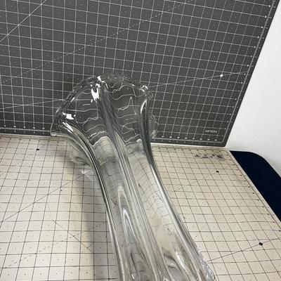 Clear Glass Vase 19