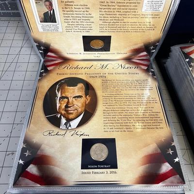 The United States Presidents Coin Collection Volumes 1 & 2 