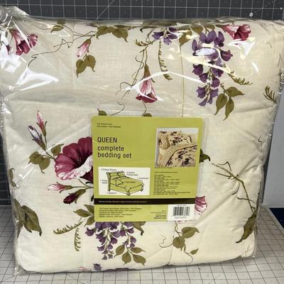 New Queen Bedding Set Complete 