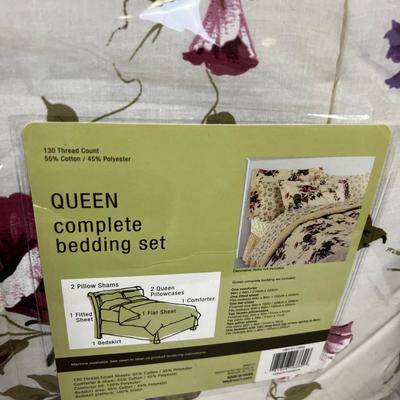 New Queen Bedding Set Complete 