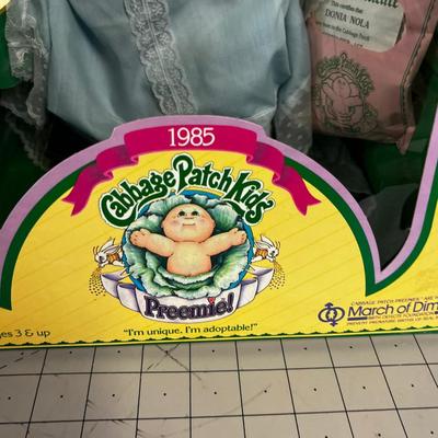 Cabbage Patch Premie NEW in the Box 1985 Donia Nola 