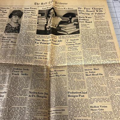 3 papers, December 7th and 8th 1941 and August 14, 1945 Japan Surrenders