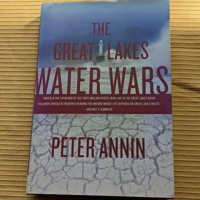 Autographed Peter Annin The Great Lakes Water Wars