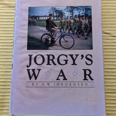 Autographed Jorgys War by A.W. Jorgensen, 1988