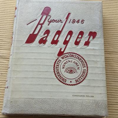 Connie Fuller's 1946 UW Badger Yearbook