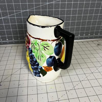 Blue Ridge China Hand Painted Milk Pitcher