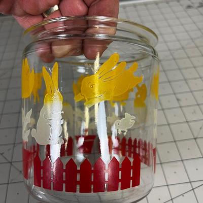 Glass Covered Jar Rabbits, Ducks and Lambs 