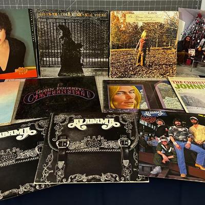 Pile of Albums Mostly Southern Rock, Roseanne Cash 