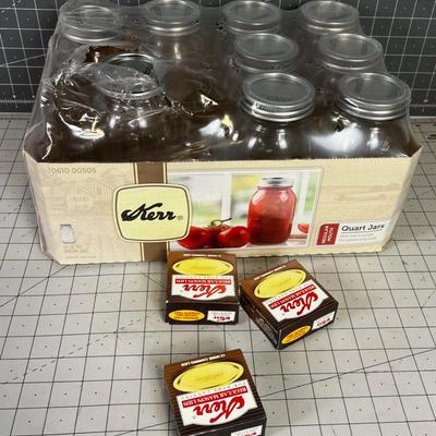 9 Quart Canning Jars NEW 
