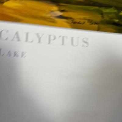 Randel Lake Signed Print Laguna Eucalyptus 