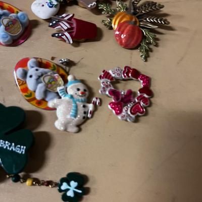 Collection of Jewelry Pins