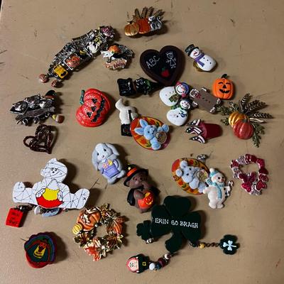 Collection of Jewelry Pins