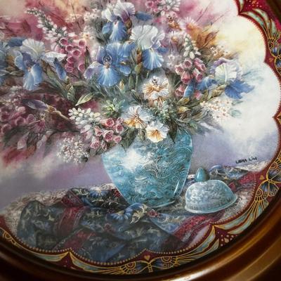 4 Fairy Flower Plates 