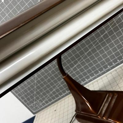 Industrial Steampunk Lamp, Brown Tone