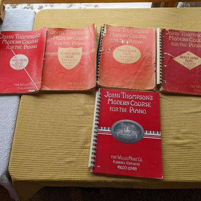 Vintage Sheet Music Book Modern Course For Piano 1st-4th Grade John Thompson