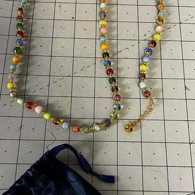 Stauer Murano Necklace and Bracelet 