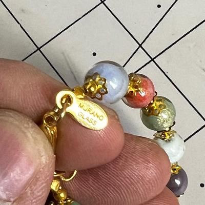 Stauer Murano Necklace and Bracelet 