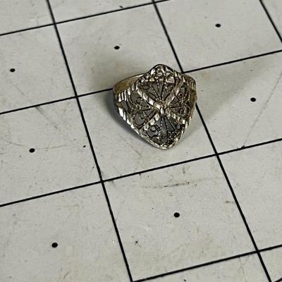 Sterling Silver Filagree 