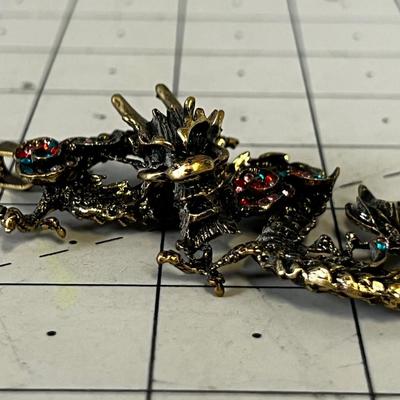 Bejeweled Dragon Pendant 