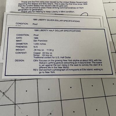 United  States Liberty Coin Set 