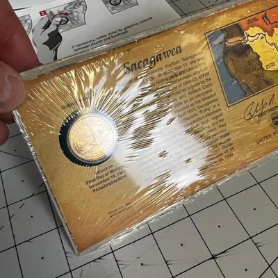 Sacagawea Mint Struck on first day