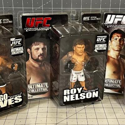 UFC Action Figures (3) 