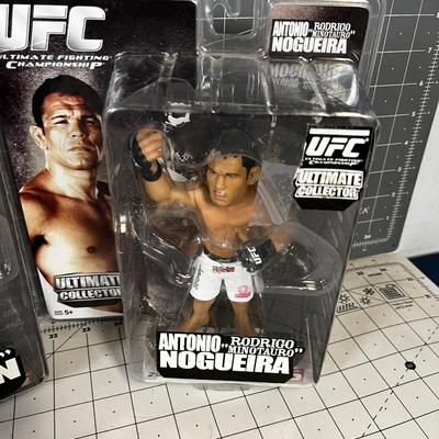 UFC Action Figures (3) 