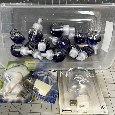 Tub of Air Wicks Lots! 