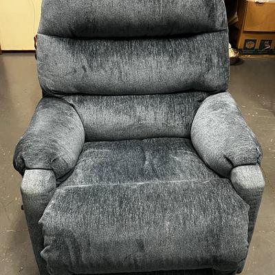 Blue Lazy Boy Chair