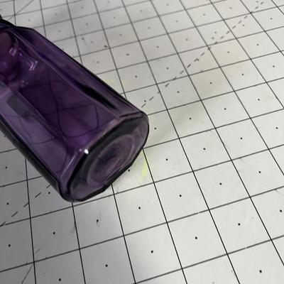 2 OLD Purple Bottles