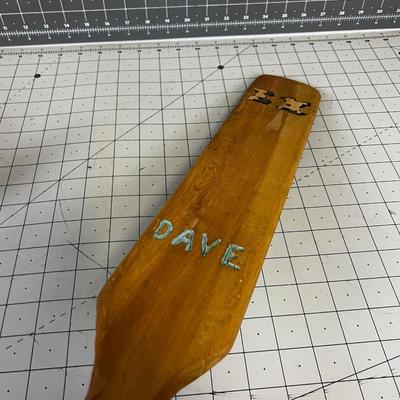 Smokey Bear Fraternity Paddle 