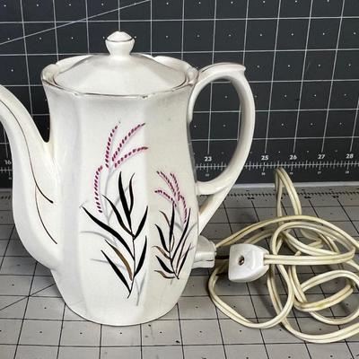 Vintage Electric Tea Kettle 