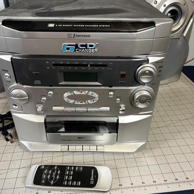 Emerson Stereo; Cassette, CD, Radio Etc. 