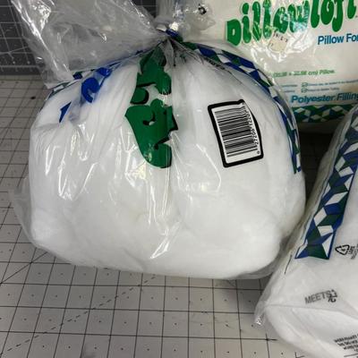 Batting for Quilts and a Cotton Pillow Insert