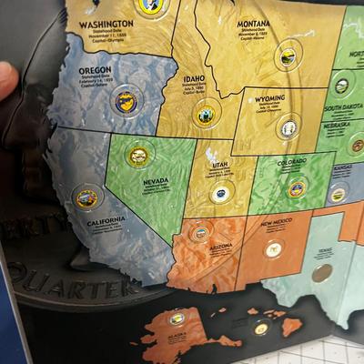 States Series Map Partially filled out 