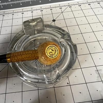 2 Pipes and a Pipe Ashtray 