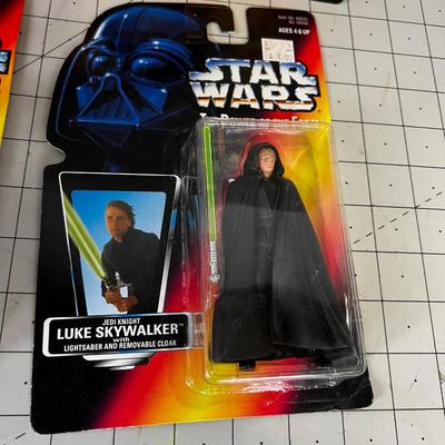 (4) Star Wars Power of the Force Set A  NEW on the Card
