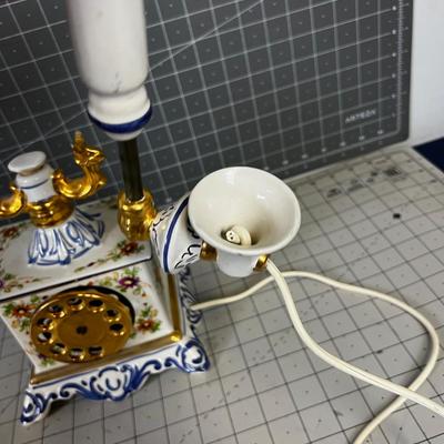 French Telephone by Cesare 1969 Ceramic Bottle Decanter 