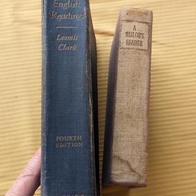 Vintage Modern English Reading and A Sailor's Reader