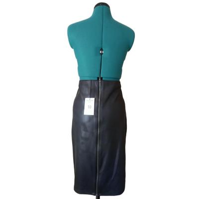 NEW Faux Leather Lena Gabrielle Skirt 10 